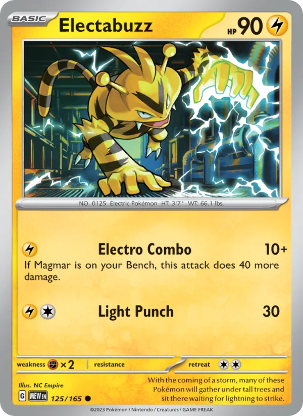 Electabuzz 151 125/165