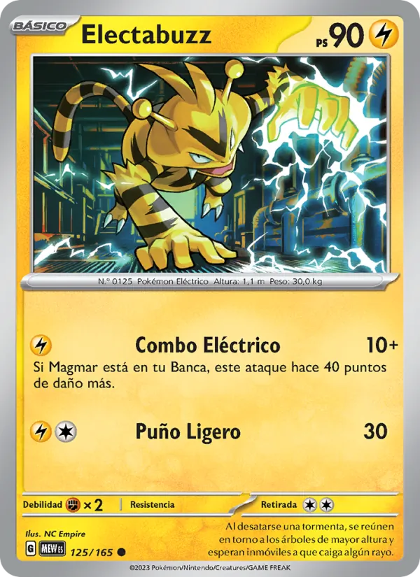 Electabuzz 151 125/165