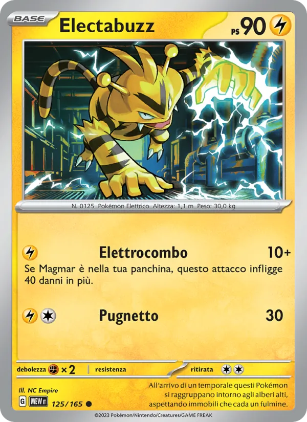 Electabuzz 151 125/165