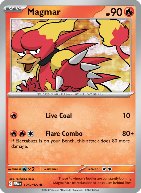 Magmar 151 126/165