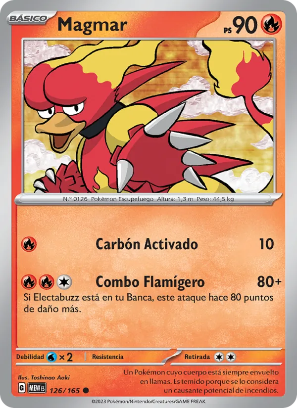 Magmar 151 126/165