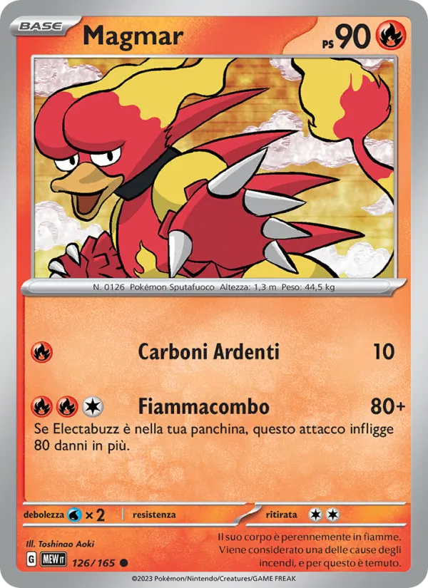 Magmar 151 126/165