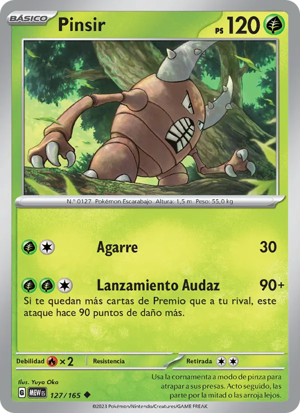 Pinsir 151 127/165