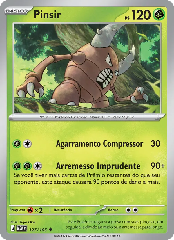 Pinsir 151 127/165
