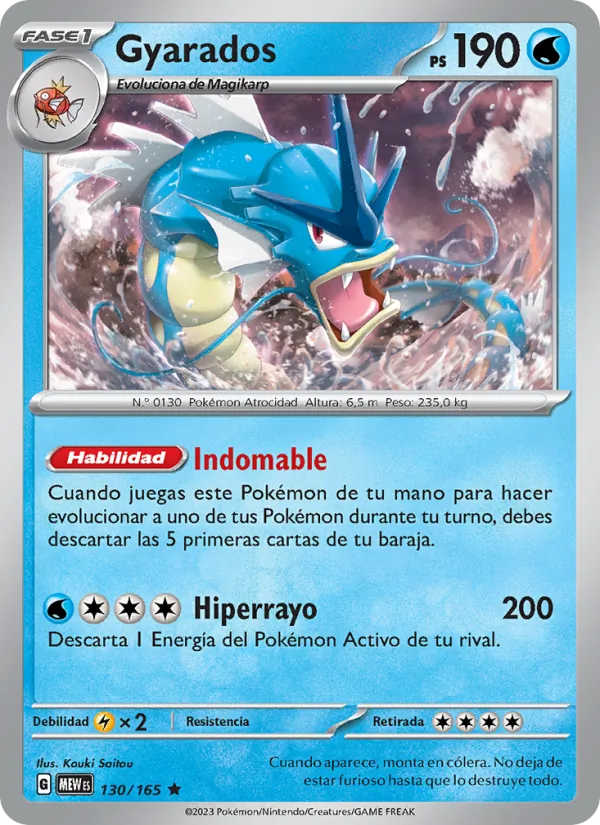 Gyarados 151 130/165
