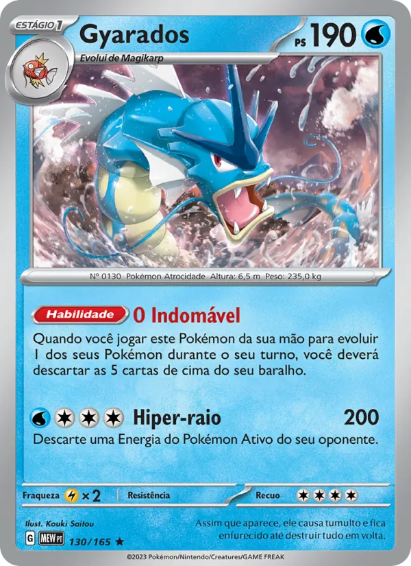 Gyarados 151 130/165