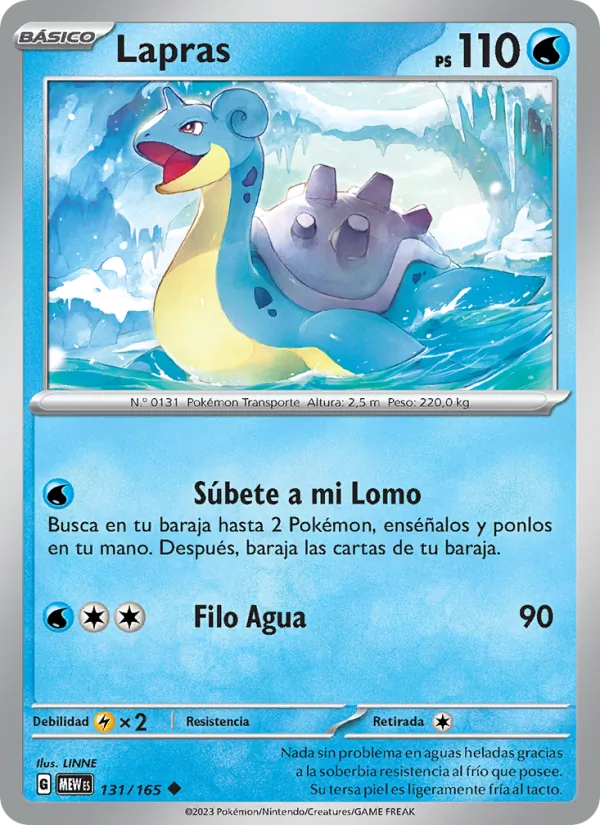 Lapras 151 131/165