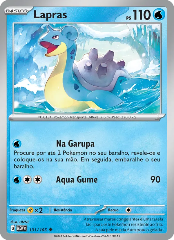 Lapras 151 131/165