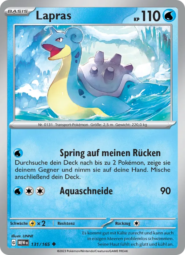 Lapras 151 131/165