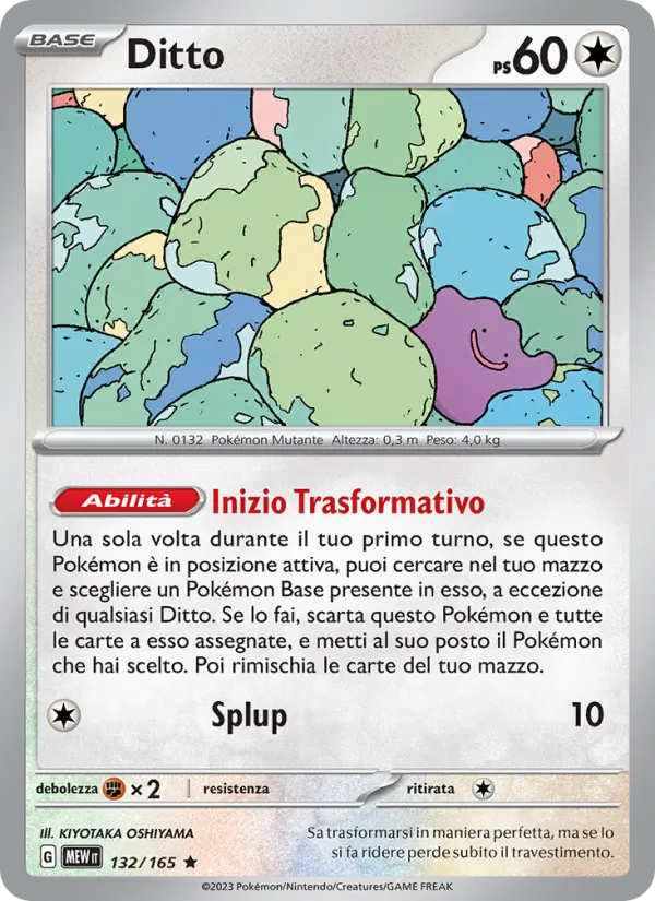 Ditto 151 132/165