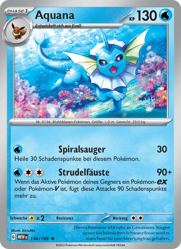 Aquana 151 134/165