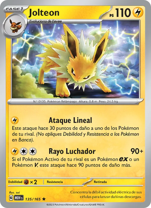 Jolteon 151 135/165