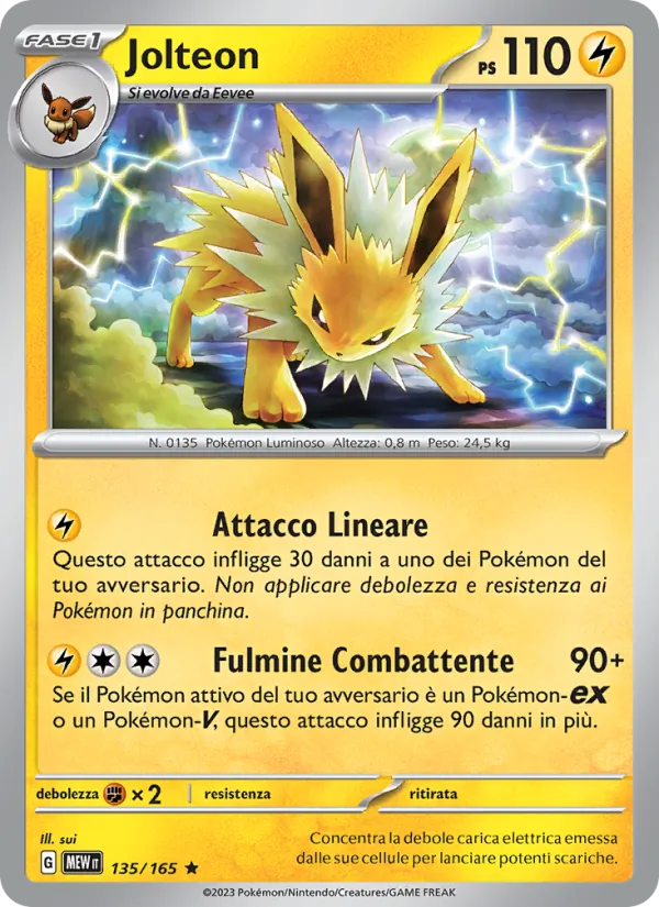 Jolteon 151 135/165