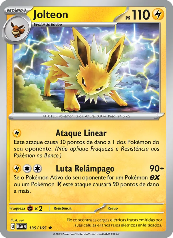 Jolteon 151 135/165
