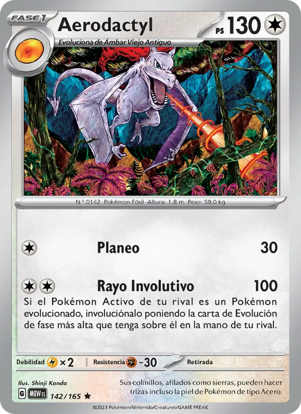 Aerodactyl 151 142/165