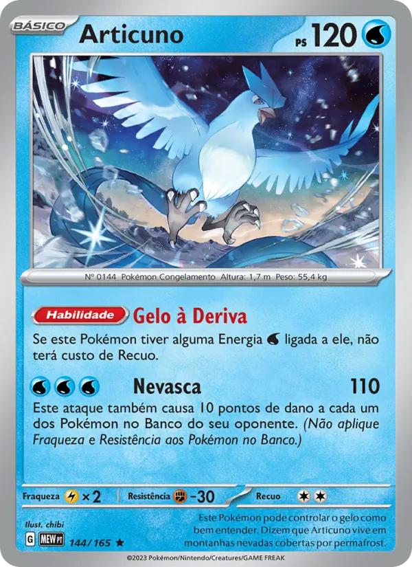 Articuno 151 144/165
