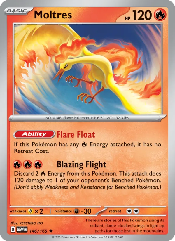 Moltres 151 146/165