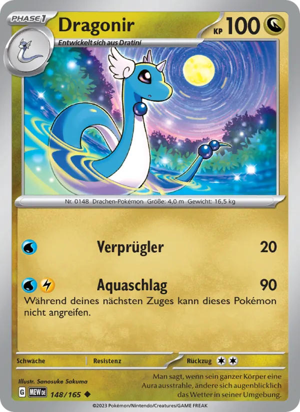 Dragonir 151 148/165