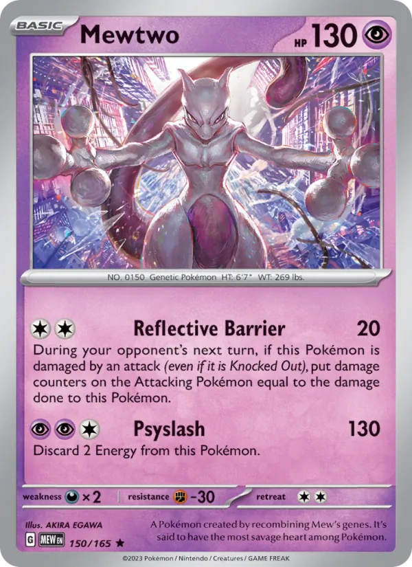 Mewtwo 151 150/165