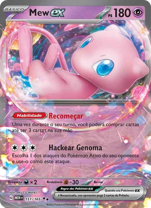 Mew ex 151 151/165