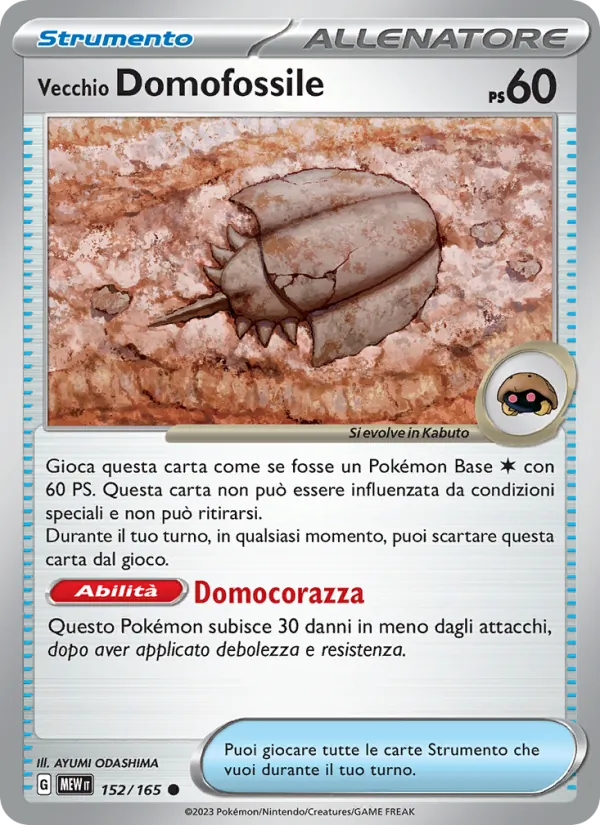 Vecchio Domofossile 151 152/165