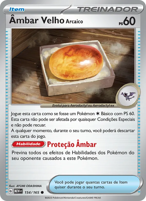 Âmbar Velho Arcaico 151 154/165