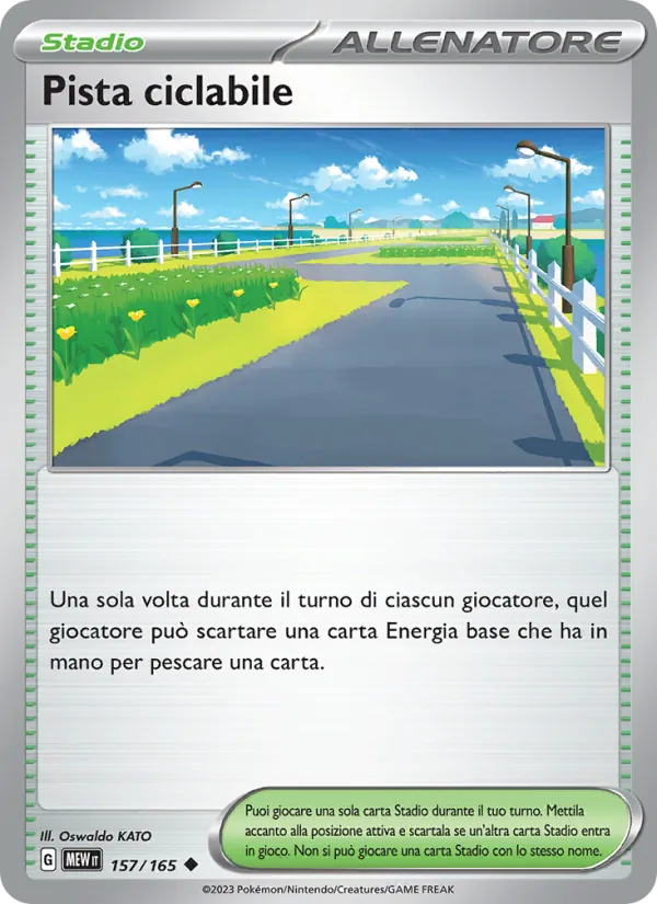 Pista ciclabile 151 157/165
