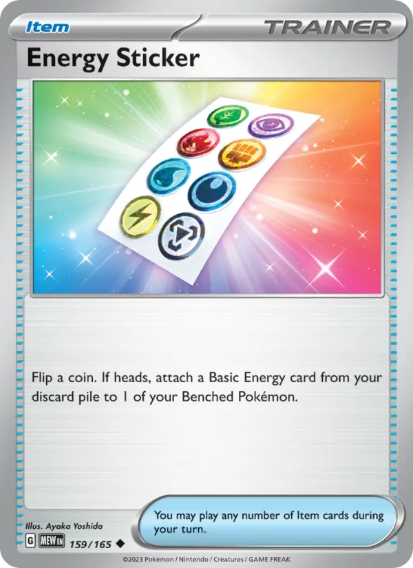 Energy Sticker 151 159/165