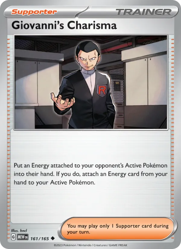 Giovanni's Charisma 151 161/165