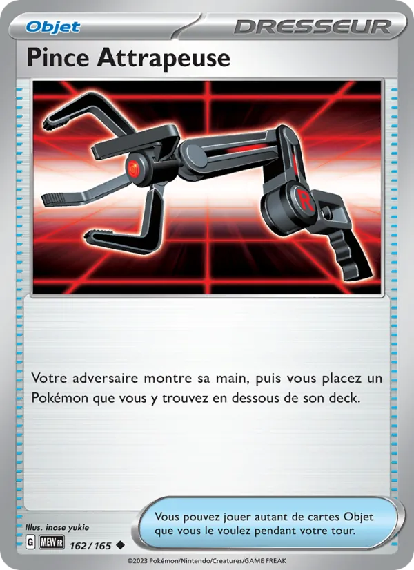 Pince Attrapeuse 151 162/165