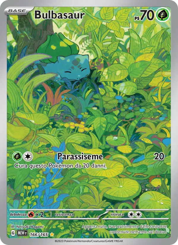 Bulbasaur 151 166/165