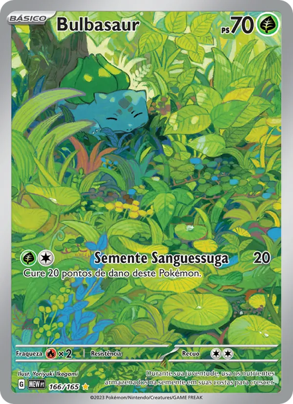Bulbasaur 151 166/165