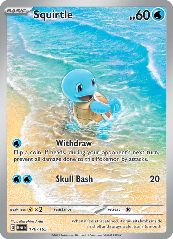 Squirtle 151 170/165