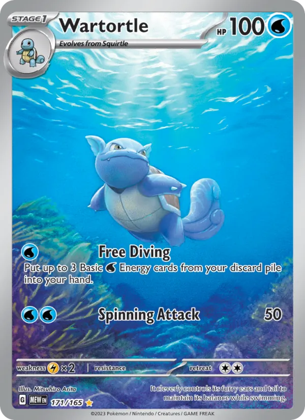 Wartortle 151 171/165