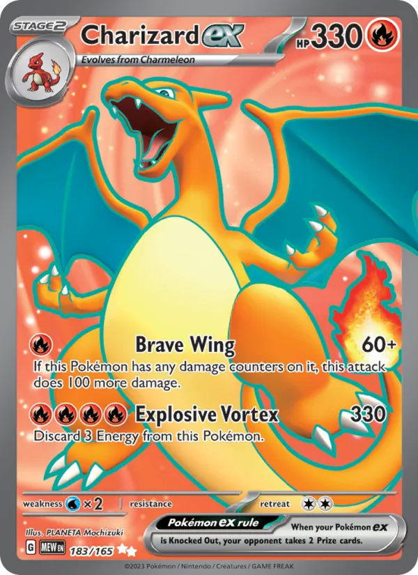 Charizard ex 151 183/165