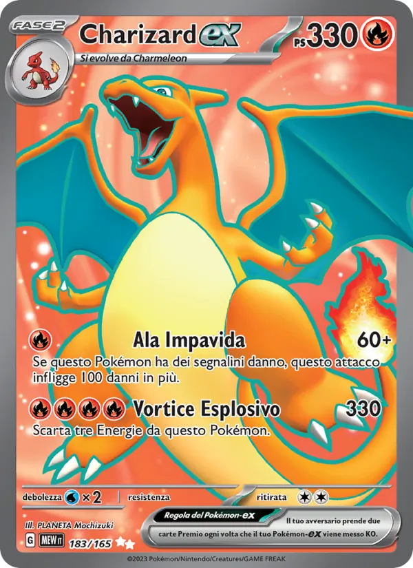 Charizard-ex 151 183/165