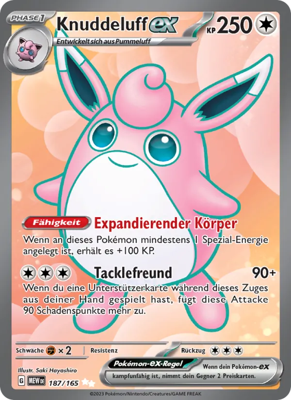 Knuddeluff-ex 151 187/165