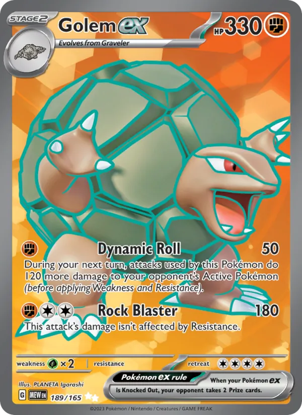 Golem ex 151 189/165