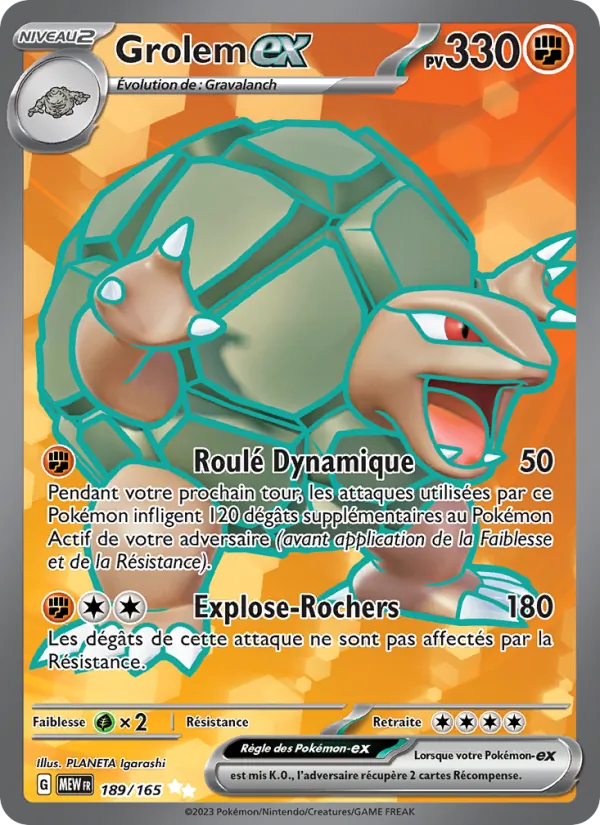 Grolem-ex 151 189/165