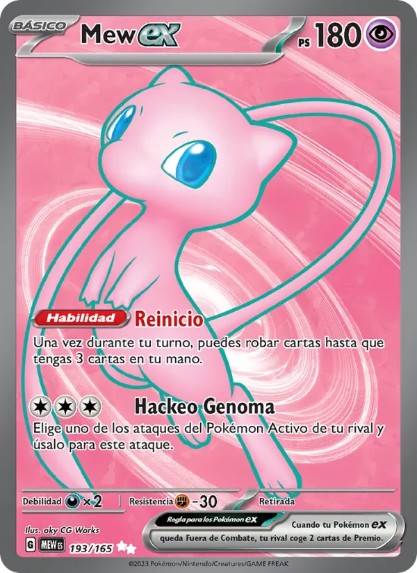 Mew ex 151 193/165