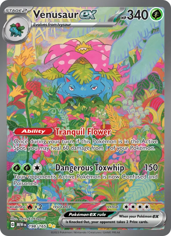 Venusaur ex 151 198/165