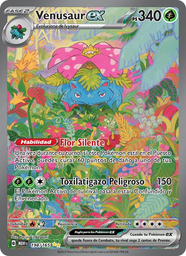 Venusaur ex 151 198/165