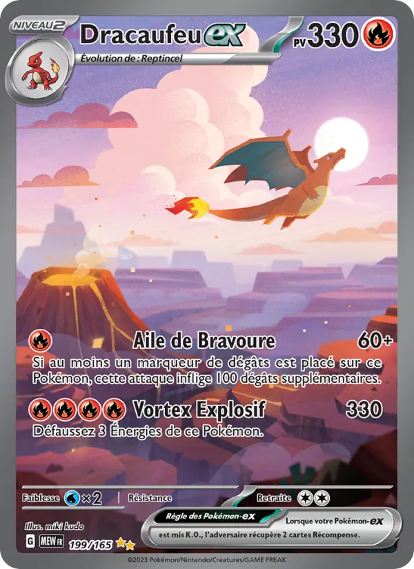 Dracaufeu-ex 151 199/165