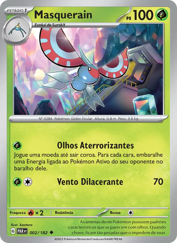 Masquerain Fenda Paradoxal 002/182