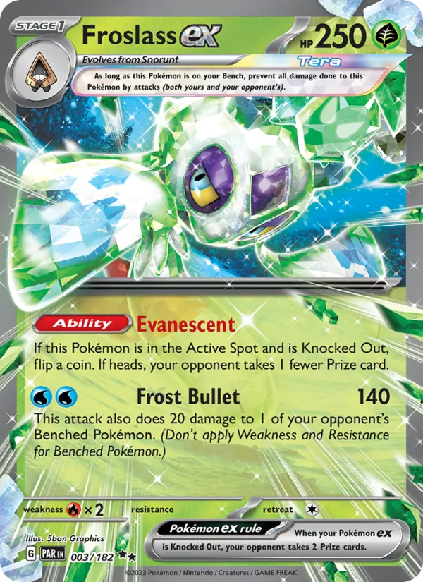 Froslass ex Paradox Rift 003/182