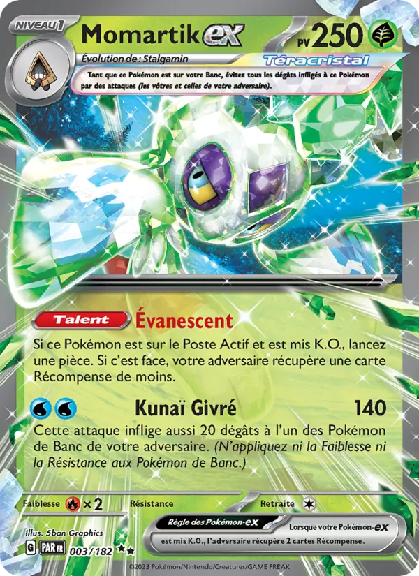 Momartik-ex Faille Paradoxe 003/182