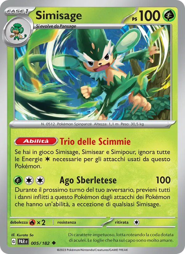 Simisage Paradosso Temporale 005/182