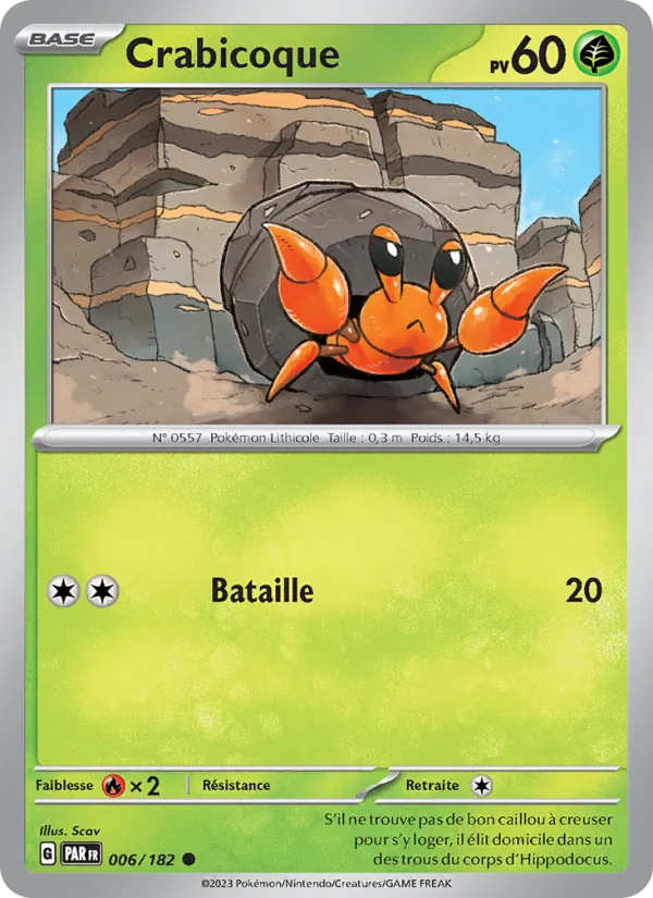 Crabicoque Faille Paradoxe 006/182