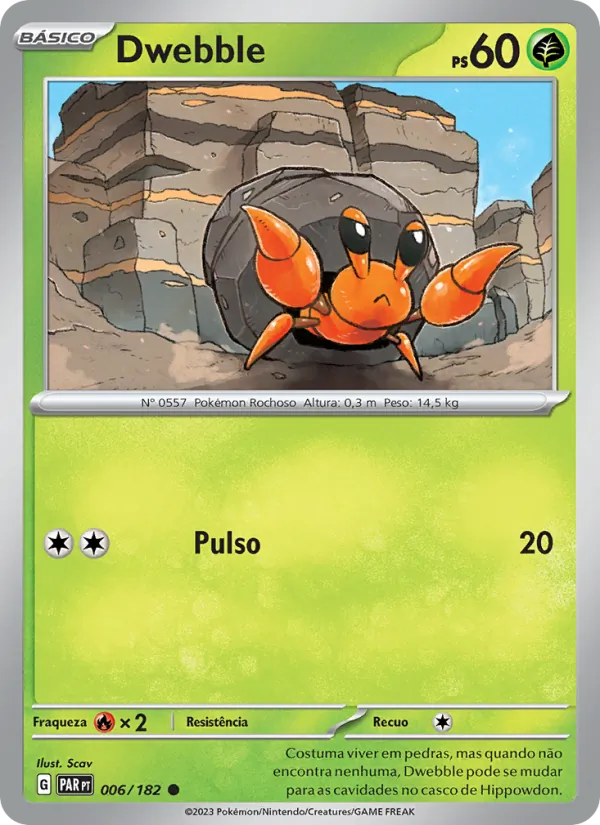 Dwebble Fenda Paradoxal 006/182