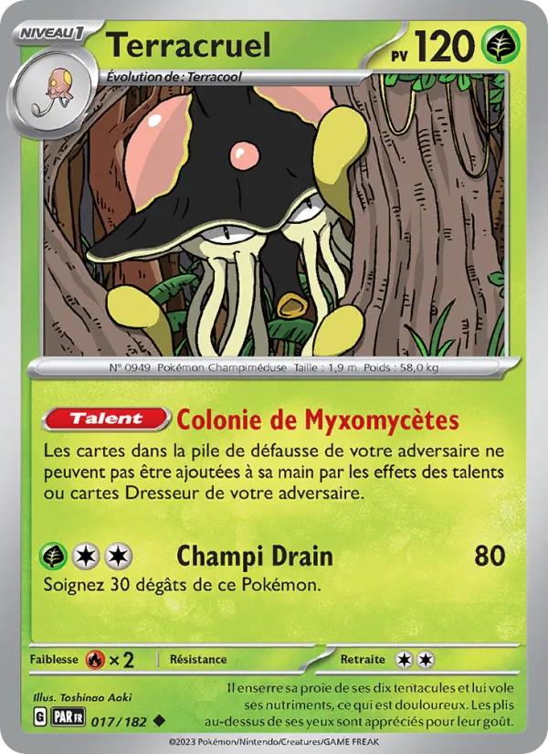 Terracruel Faille Paradoxe 017/182
